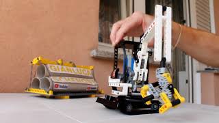 Mod Mini Lego Technic 8047 - miniescavatore Bobcat 322