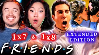 *HIGH AT A FUNERAL?!* Friends (EXTENDED EDITION) Season 1 Episodes  7 & 8 Reaction: FIRST TIME WATCH