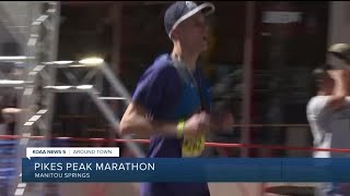 Athletes run up America's Mountain