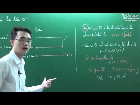 Video Toán nâng cao lớp 5 - Bài 21: Bài toán 2 hiệu số - YouTube
