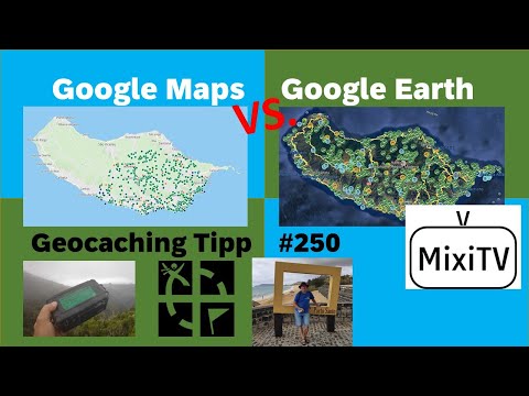 Geocaching Tipp 250 Google Maps VS Google Earth