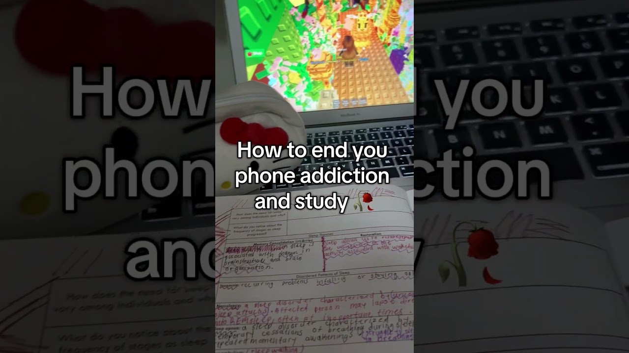 How to end phone addiction and start studying ❤️ 