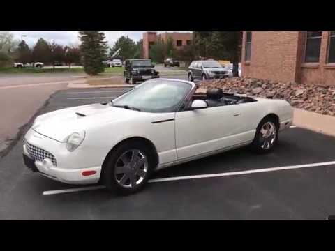 For 2002 Ford Thunderbird Convertible Stk 2y129679 You For 2002 Ford Thunderbird Convertible Stk 2y129679