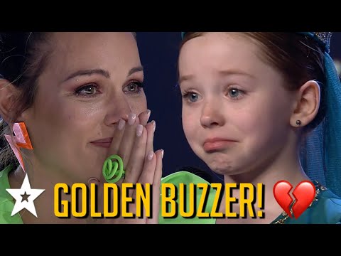 HEARTBREAKING Audition! Young Ukrainian Refugee Has Everyone IN TEARS & Wins The GOLDEN BUZZER!