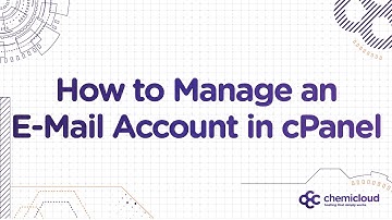 How to Manage an E-mail Account in cPanel