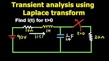 Transient analysis using laplace transform II Problem 3