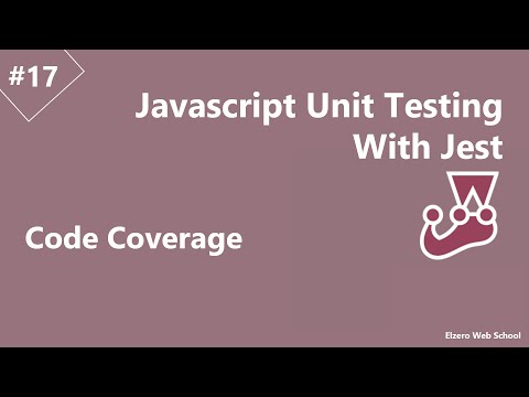 Learn Jest JS Unit Testing in Arabic #17 - Code Coverage