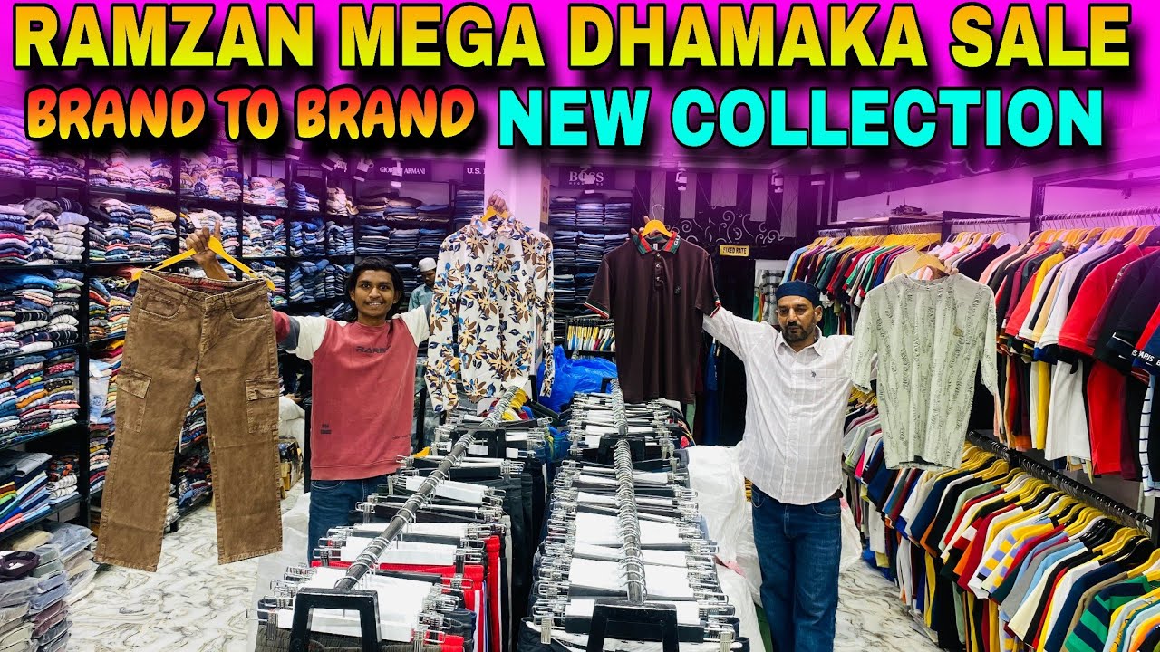 Ramzan Special Branded Clothes Sale in Hyderabad | Brand To Brand Shop Biggest Offers