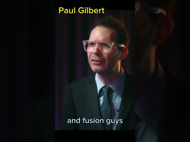 Paul Gilbert never heard jazz music class=