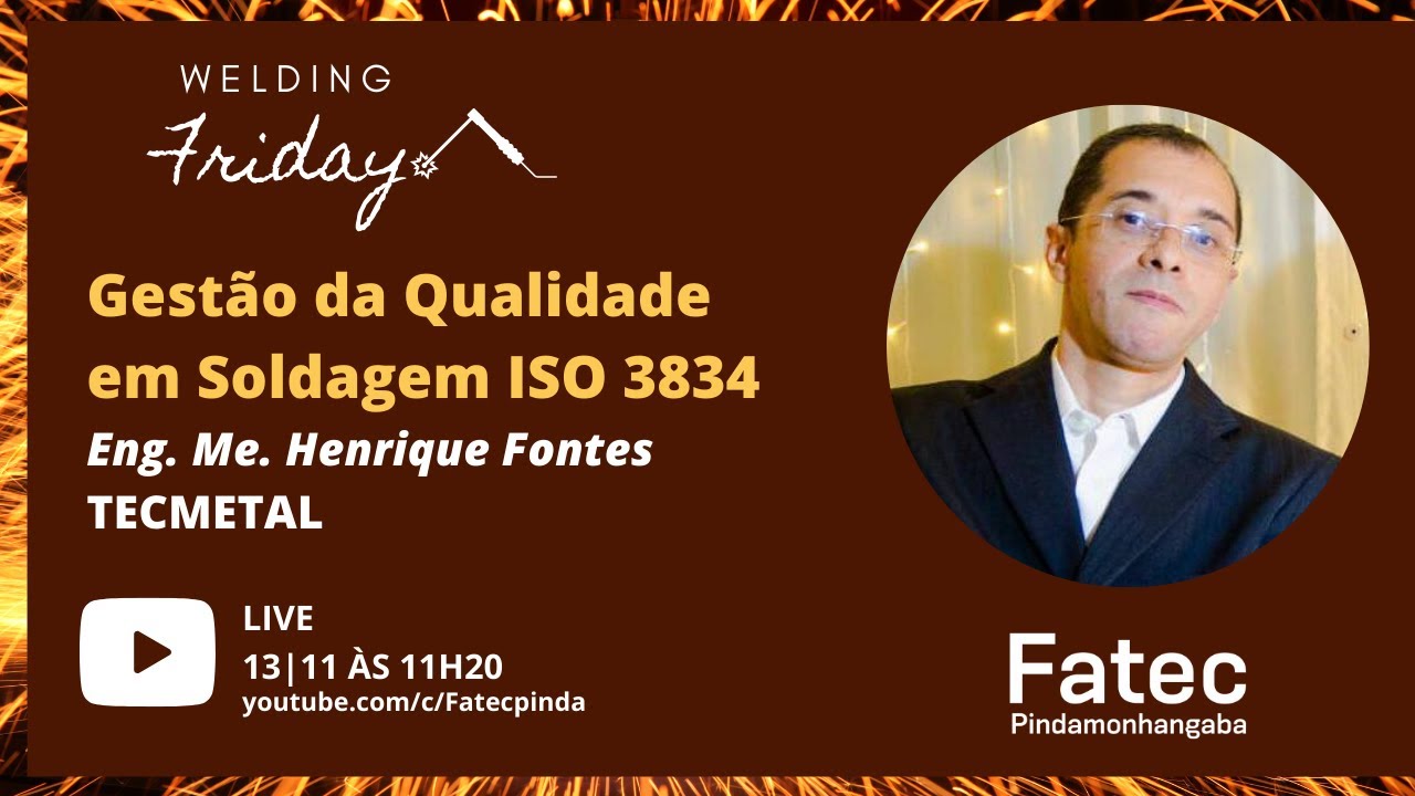 GESTÃO DA QUALIDADE EM SOLDAGEM - ISO 3834
