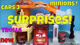 Toy Surprises Trolls Disney Cars 3 Mashems  Chocolate Egg Winx Club LPS MLP Fashems Monsters Inc