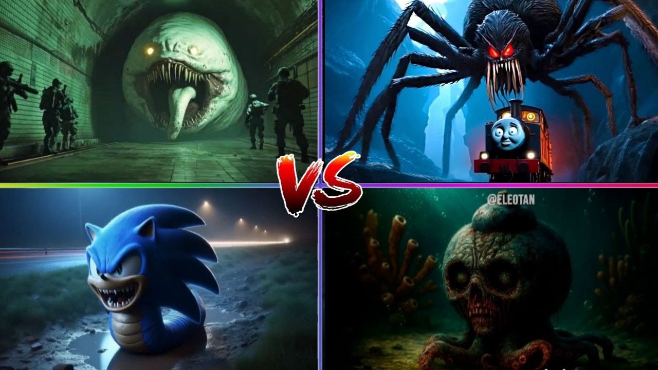 **"GIANT HORROR SPIDER VS THOMAS THE TANK ENGINE – INSANE EPIC BATTLE NIGHTMARE! 😱🕷️🚂💀"**