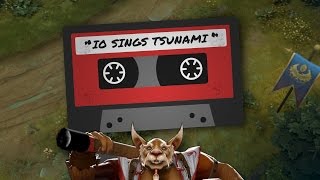 Dota 2 | Io sings Tsunami