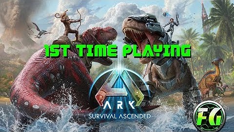 ARK Survival Ascended - 1st time playing ARK | Episode 1