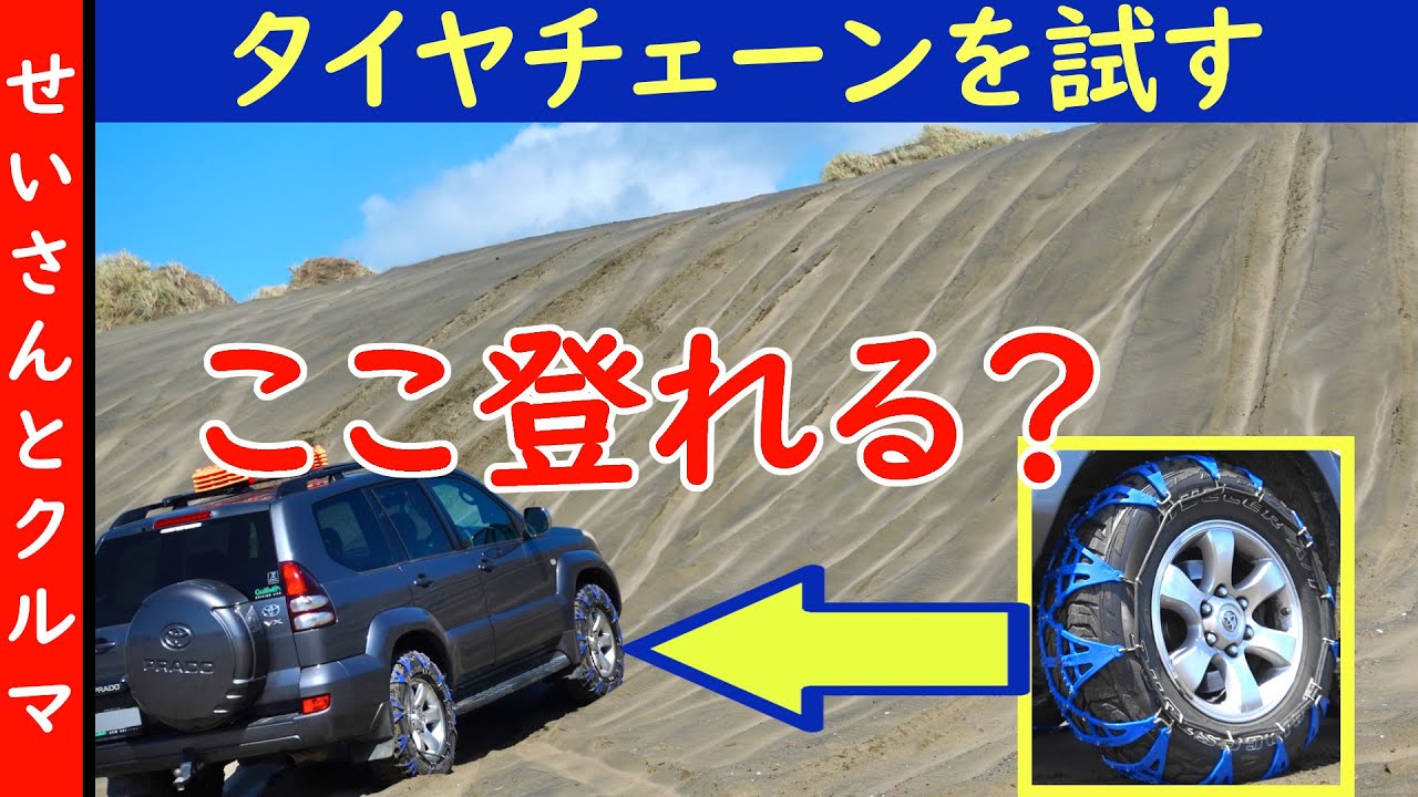 Unstoppable Grip! Testing the Performance of Tire Chains on a Land