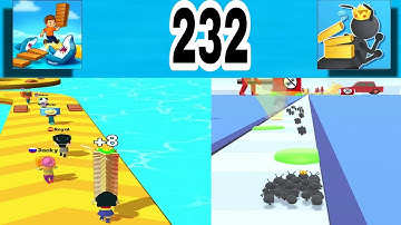 Shortcut Run VS Tiny Run: GameplayWalkthrough All Levels ( part 232)