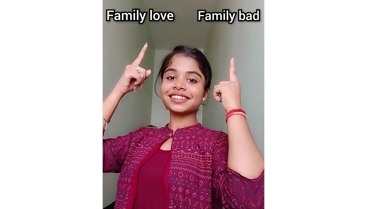 Family Love of Family Bad.... india sign language 