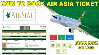 How to Book AirSial Ticket 2023 || Agent ID