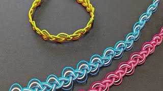 Braided Bracelet] Mizuhiki Accessory - YouTube