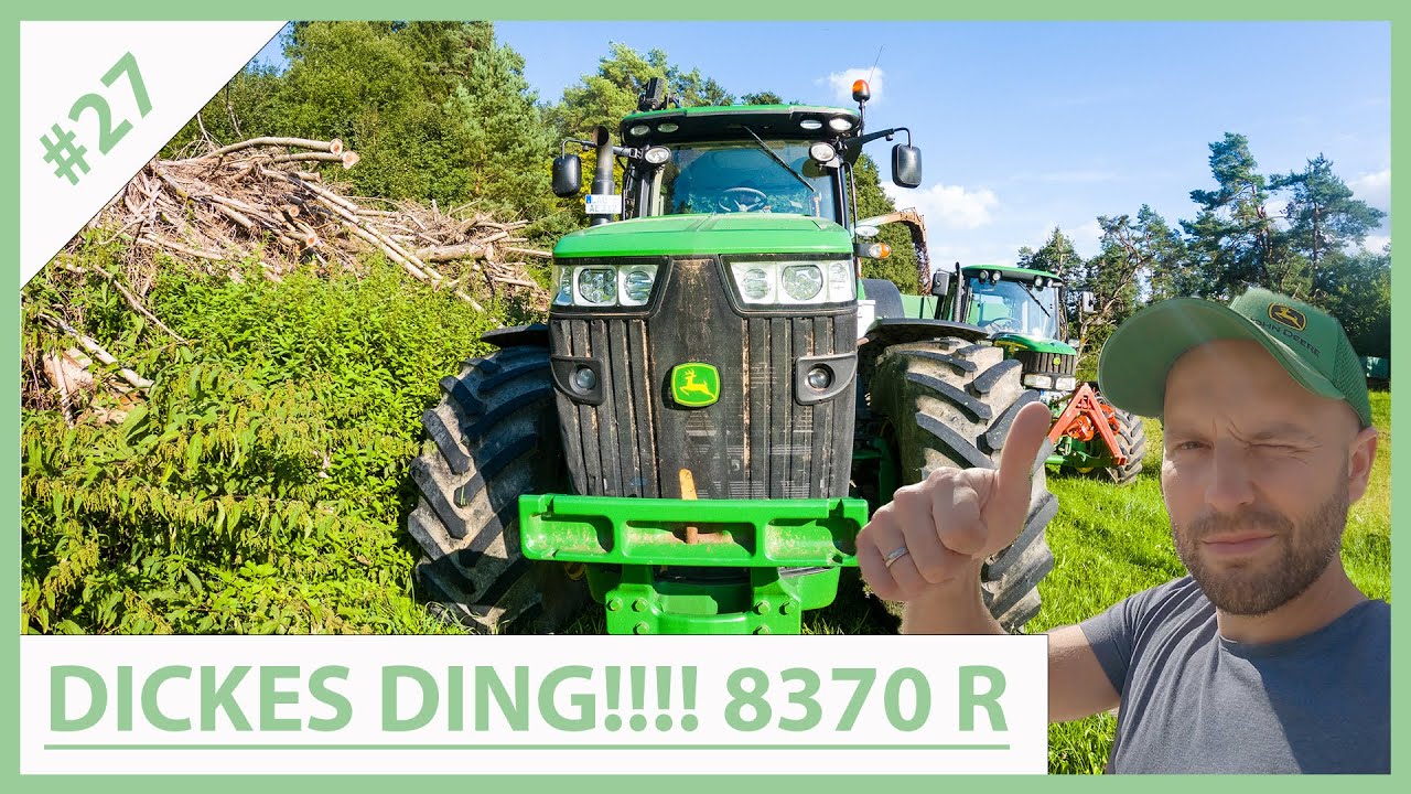 VLOG#27: John Deere 8370R Hackschnitzel / Neue Weide für die Yaks