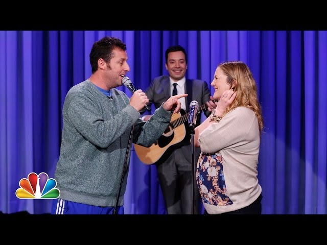 Adam Sandler u0026 Drew Barrymore: The Every 10 Years Song class=