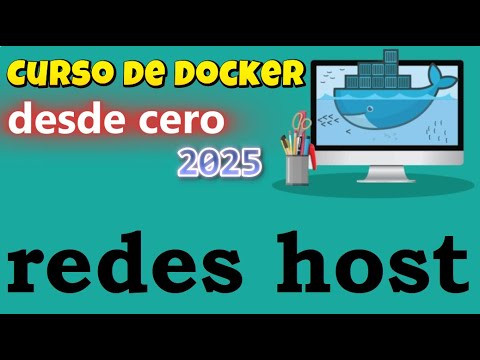 CURSO DE DOCKER DESDE CERO | REDES - REDES DE TIPO HOST  (video 34)