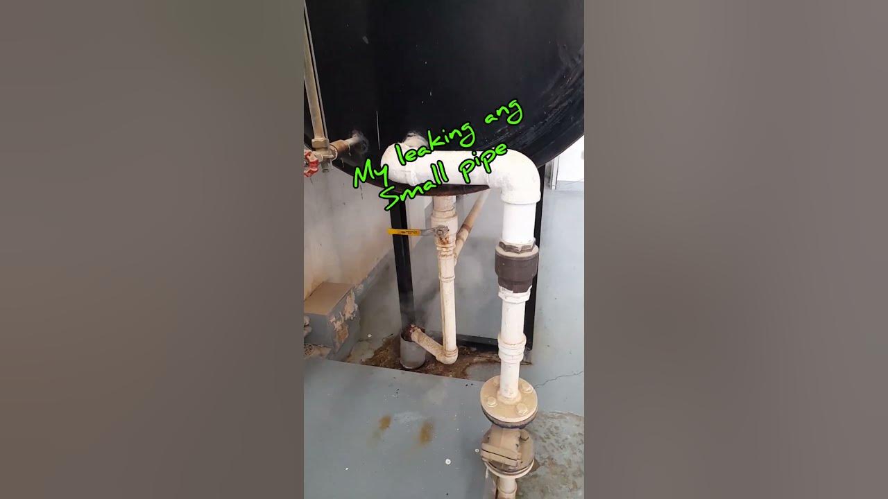 Dangerous leaking steam pipe... rudyofficialtv YouTube