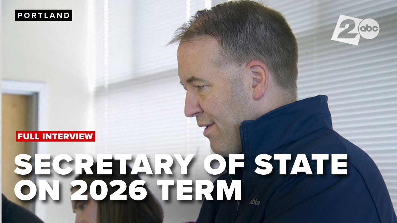 Oregon Secretary of State Tobias Read outlines election priorities ahead of 2026 term