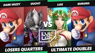 LVL UP EXPO 2025 TOP 8 - Dark Wizzy & Ouch!? Vs. Lui$ & Kurama - Smash Ultimate - SSBU