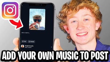 How To Add Your Own Music To Instagram Post - Step By Step