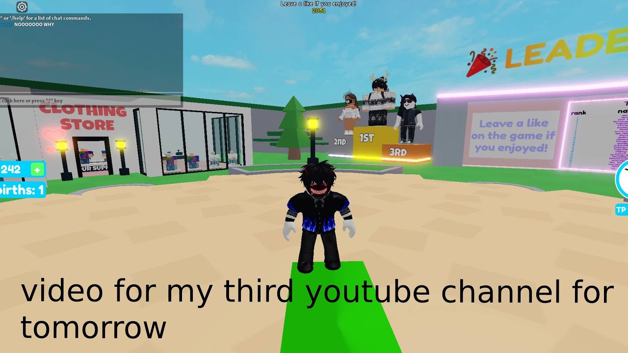video for my third youtube channel for tomorrow - YouTube