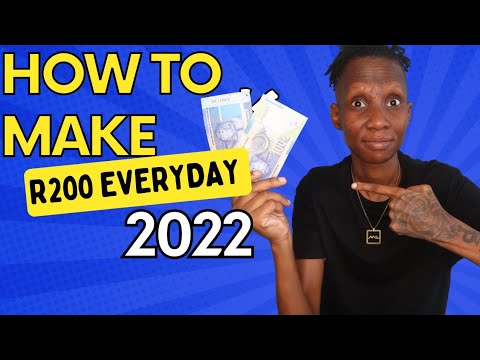 How to make R200 everyday in 2022 South Africa #makemoneyonlinesouthafrica