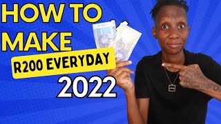 How to make R200 everyday in 2022 South Africa #makemoneyonlinesouthafrica screenshot 2
