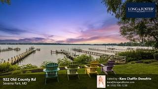 Sale: 4 Beds - 3 Baths - 5157 sq ft - Severna Park - MD [$2,900,000] MLS #: MDAA2139266
