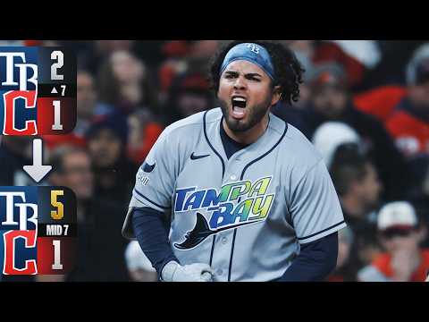 3-RUN INNING! The Rays extend their lead during Game 4 of the ALCS! | MLB Highlights (Full Inning)