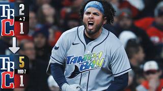 3-RUN INNING! The Rays extend their lead during Game 4 of the ALCS! | MLB Highlights (Full Inning)