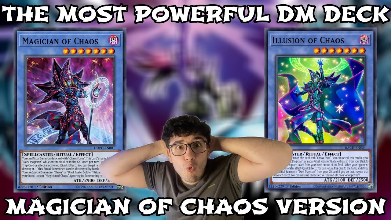 yugioh magician of chaos deck Complete Custom for Yu-Gi-Oh! Mint / near mint condition trading card Yu-Gi-Oh! Duel Links || THE