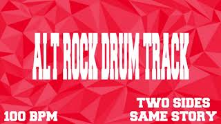 ALTERNATIVE ROCK DRUM TRACK - 100 BPM (FREE)