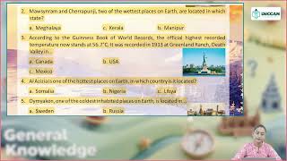 Ch 12 | Deccan | GK | Class 8 | Climatic Extremes | For children