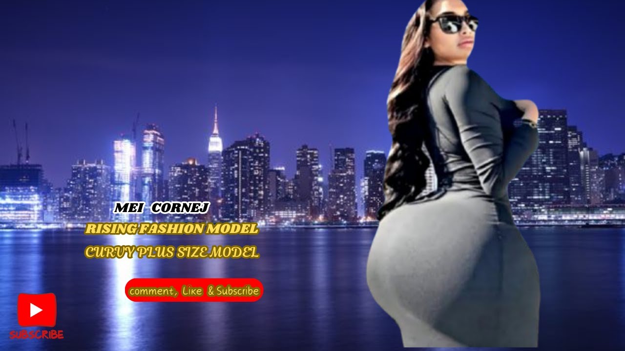 Mei Cornejo - Plus Size Curvy Model ~ Bio &amp; Facts - YouTube