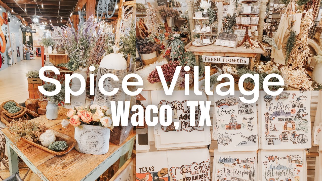 Spice Village in Waco, TX! A collection of shops Clothing, Home Decor, Vintage Finds & more