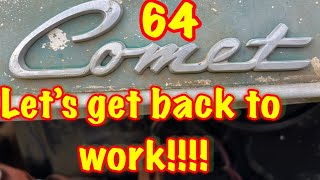 64 Comet Floor pan repair |