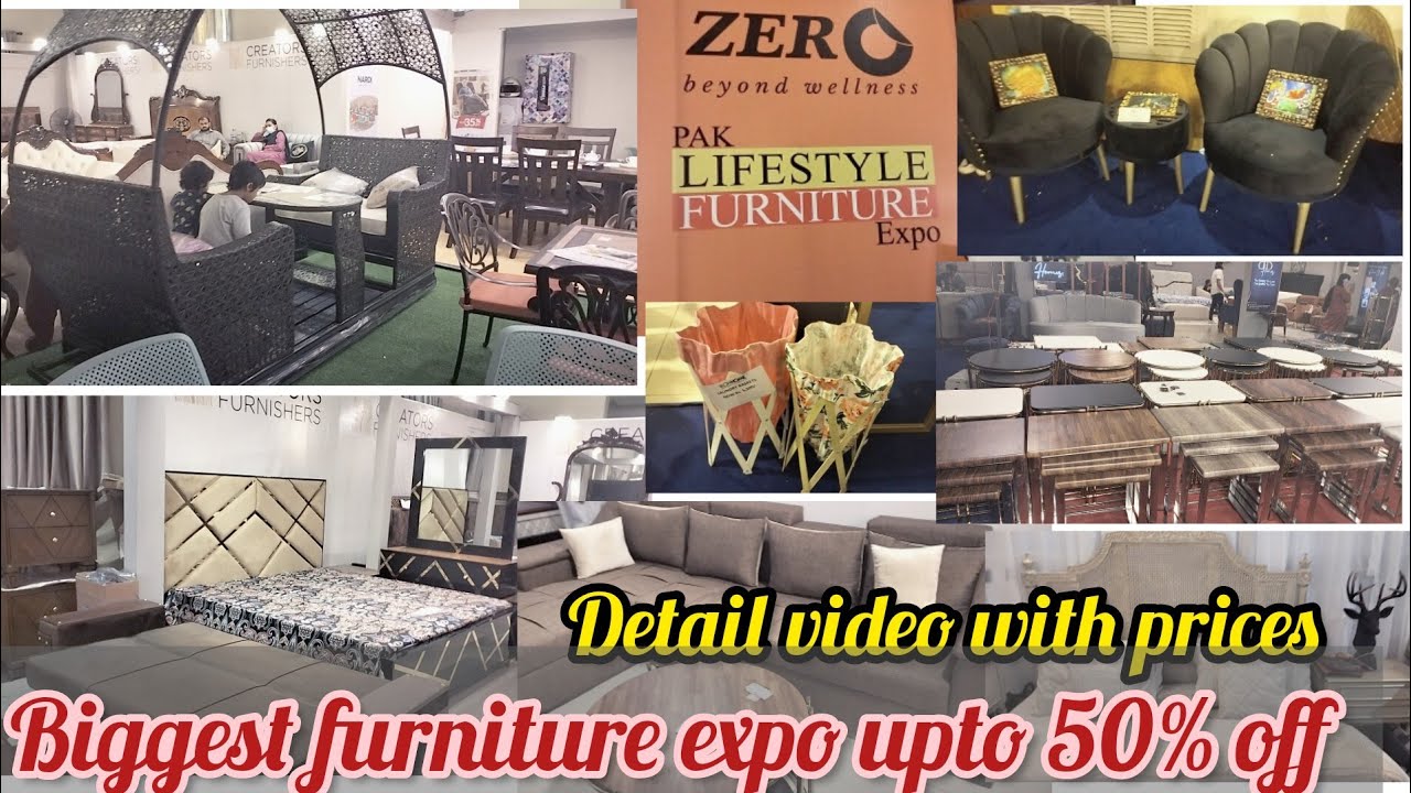 Biggest furniture expo 2023 upto 50 off Pak lifestyle furniture expo