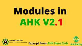 Discussing the benefits of Modules in V2.1