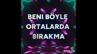 Ellerimde Çiçekler Karaoke