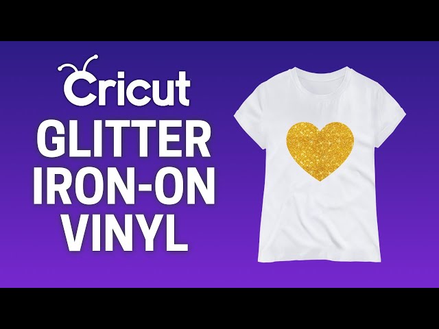 How To Use Glitter Iron-On with Cricut EasyPress 