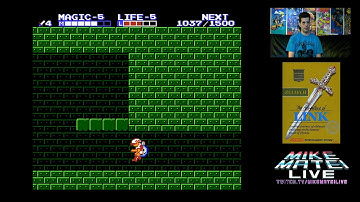 Zelda II Randomizer "Pink Link" Part 2 - Mike Matei Live