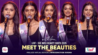 Conheca as 11 beldades deslumbrantes do LIVF She Miss Beauty South 2025 Edicao V