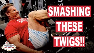 SMASHING THESE TWIGS | LEG DAY W/ JAY CUTLER