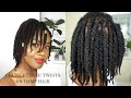 Chunky Loose Twists on Damp Hair | Thick 4c Hair | Protective Styles | #Naturalhair | LimitlessBloom